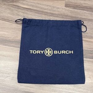 Authentic Tory Burch Navy Blue Drawstring dust bag